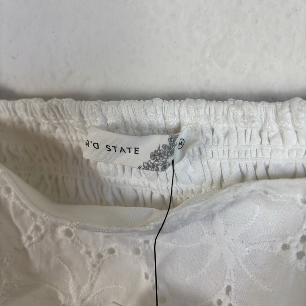 Altar'd State Dress Womens Size M Medium Zipper Broken White New With Tags $78 - Picture 3 of 7